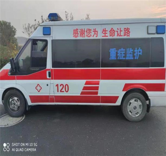 湖口救护车出租服务案例3